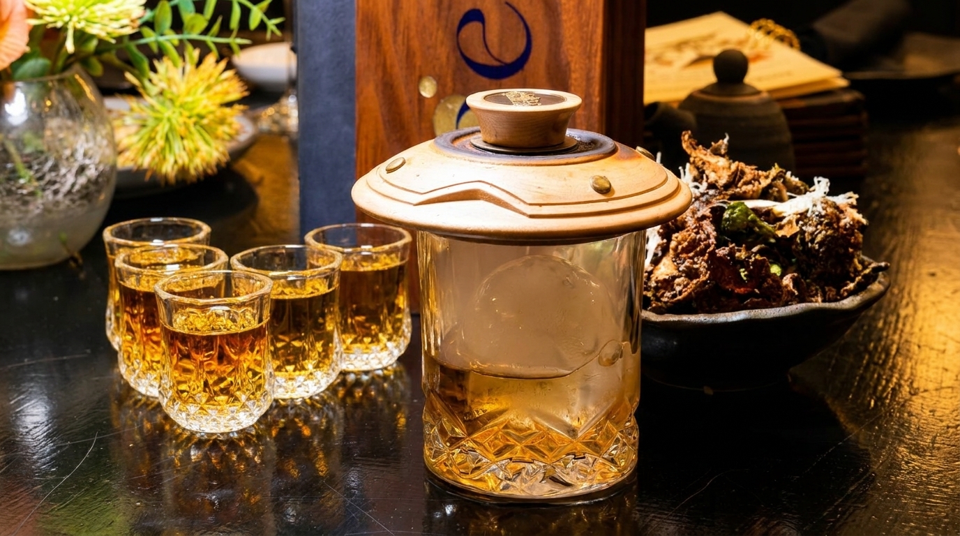 Sake, Japanese Whisky & Wine