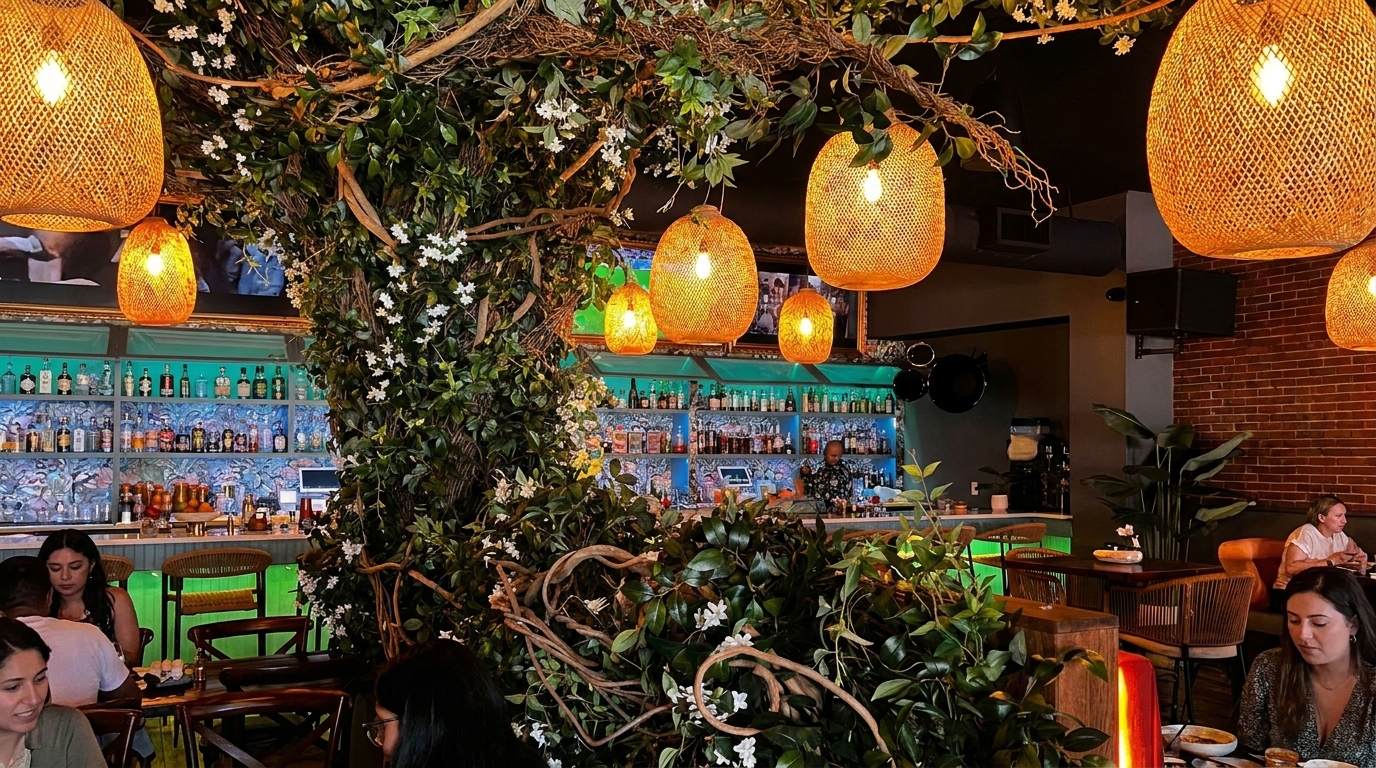 The Room Transforms After Dark