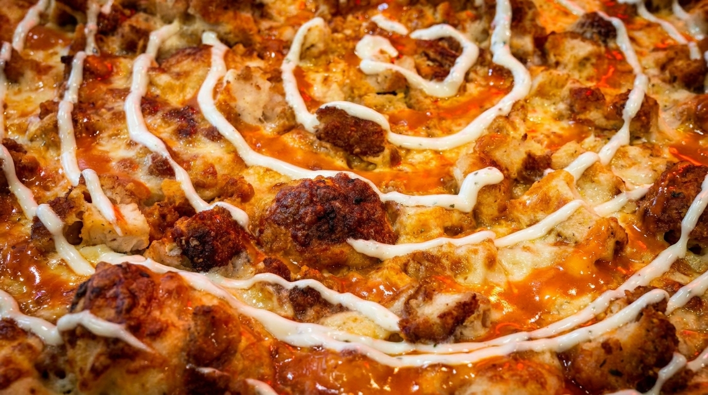 Truffle Ranch Chicken Pizza