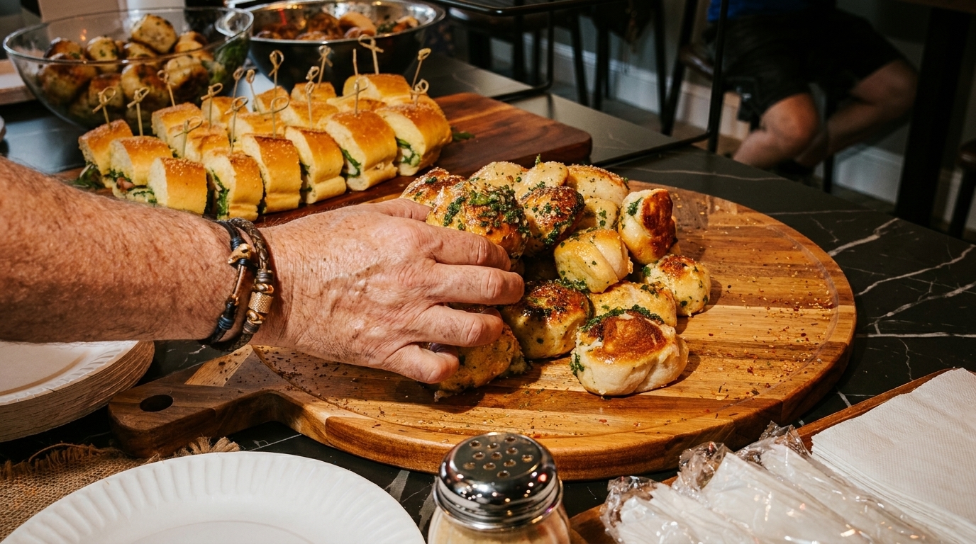 Chimichurri Garlic Knots