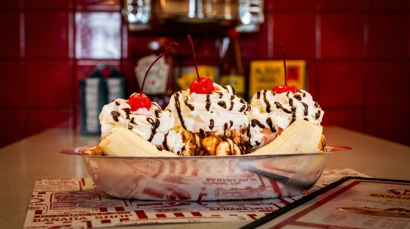 Milkshakes, Malts, Banana Splits