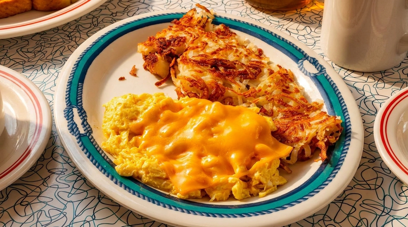 Omelets, Eggs & Hash Browns