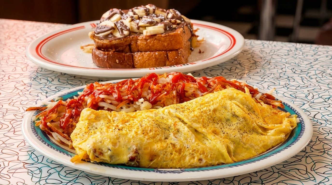 French Toast, Waffles & Pancakes
