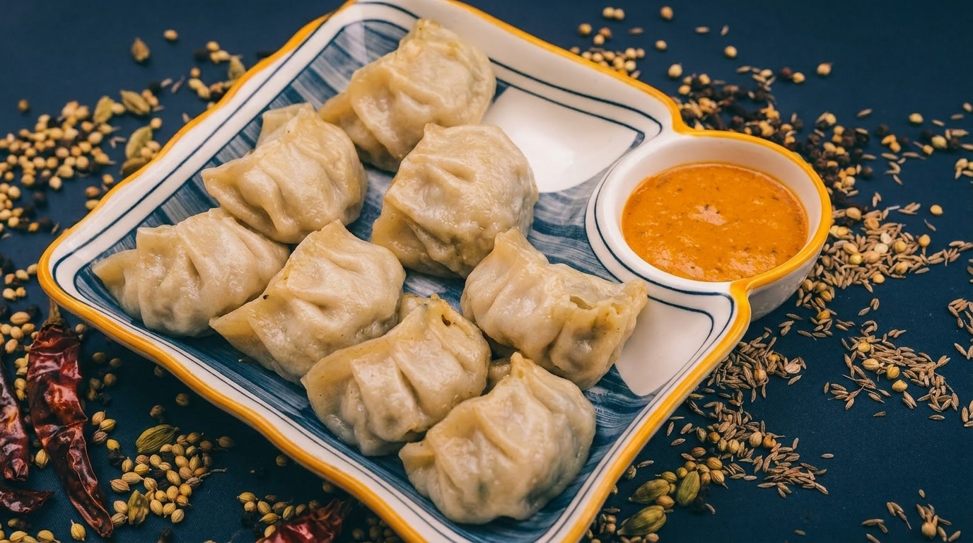 Momos, Folded by Hand