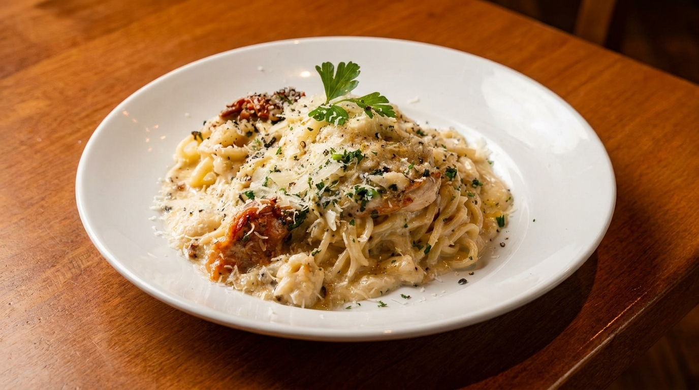 A Patio, a Spritz, Great Pasta