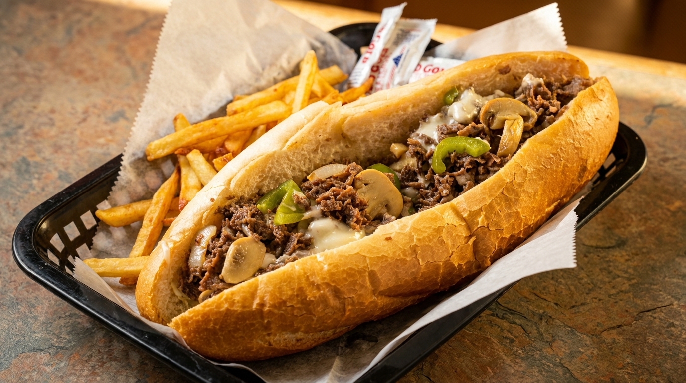The Cheesesteak Still Shows Up