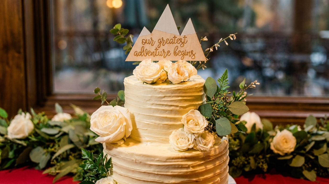 Custom Wedding Cakes, Made Here