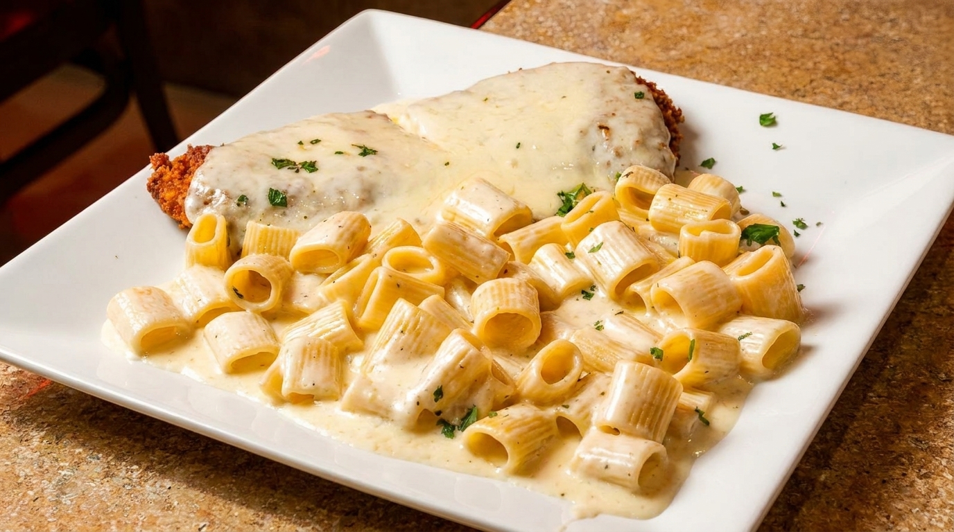 Chicken Parm & Rigatoni