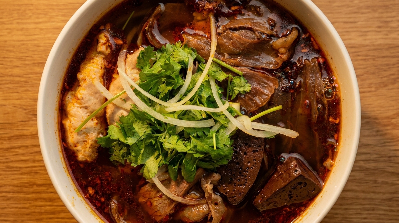 Bún Bò Huế, Simmered for Hours