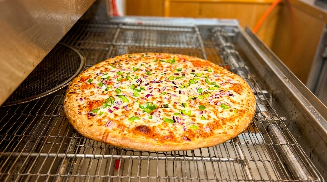 Indian Spices Meet Pizza