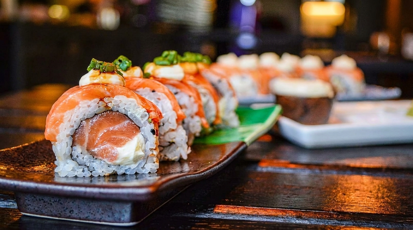 Sushi Sets, Sashimi, and Noodles
