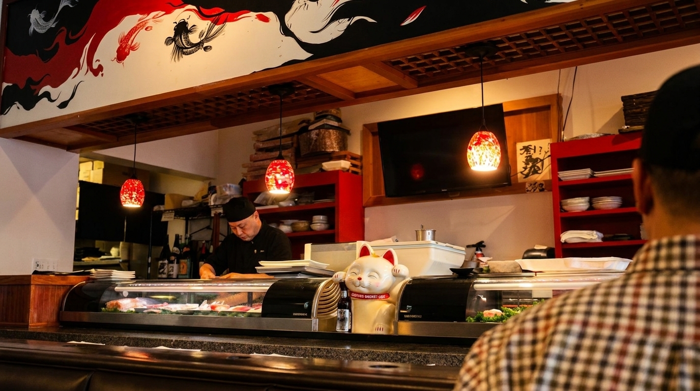 The Sushi Bar at Sakura