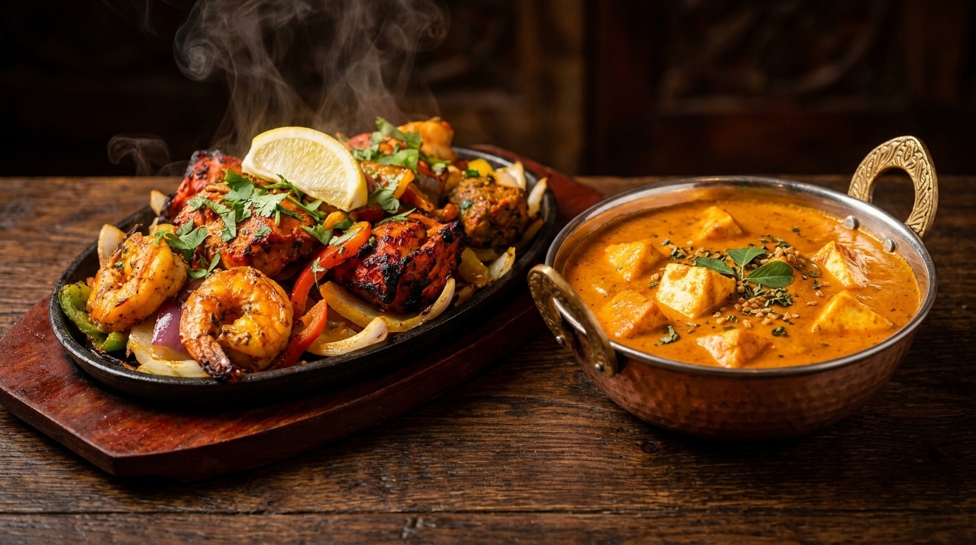 Tandoori, Curries, and Naan