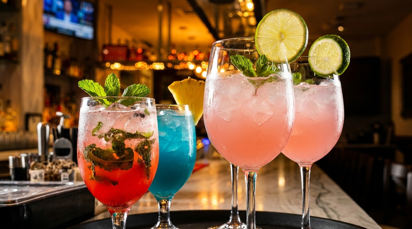 Daily Happy Hour at the Bar