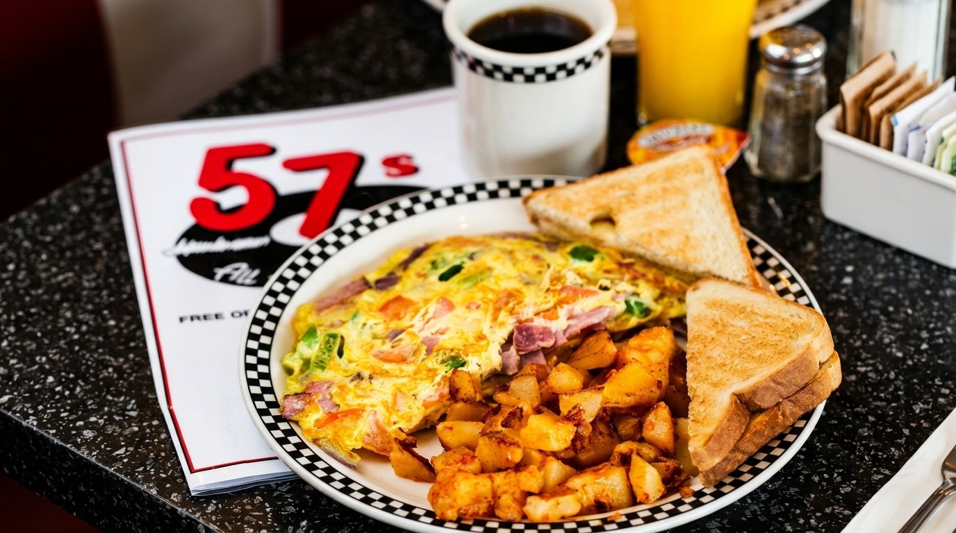 The Omelet Plate