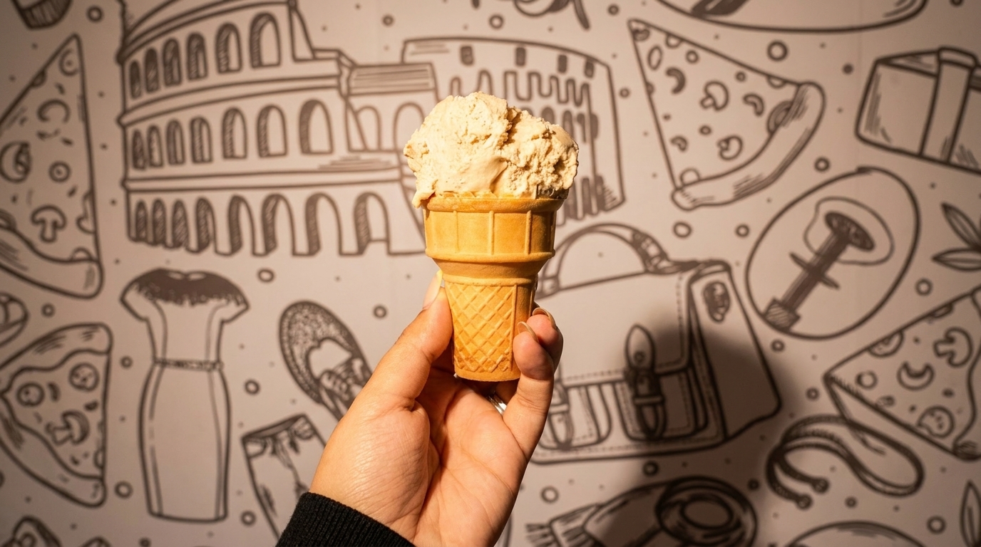 Handcrafted Gelato, Rotating Daily