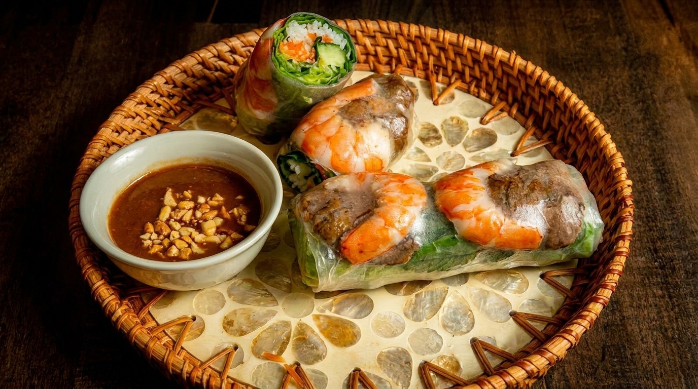 Gỏi Cuốn and Bánh Mì