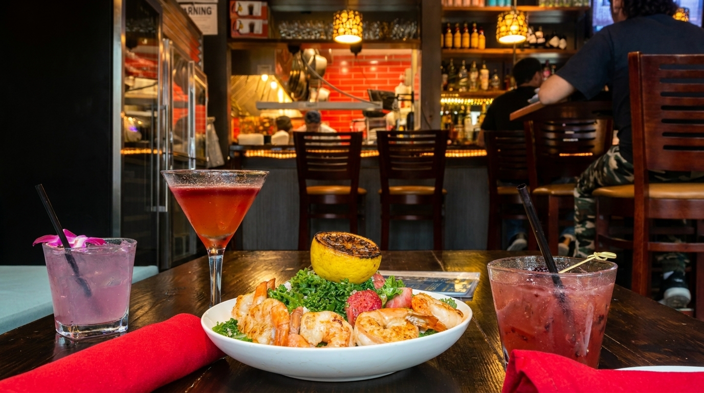 Cocktails, Wine, and Cold Beer