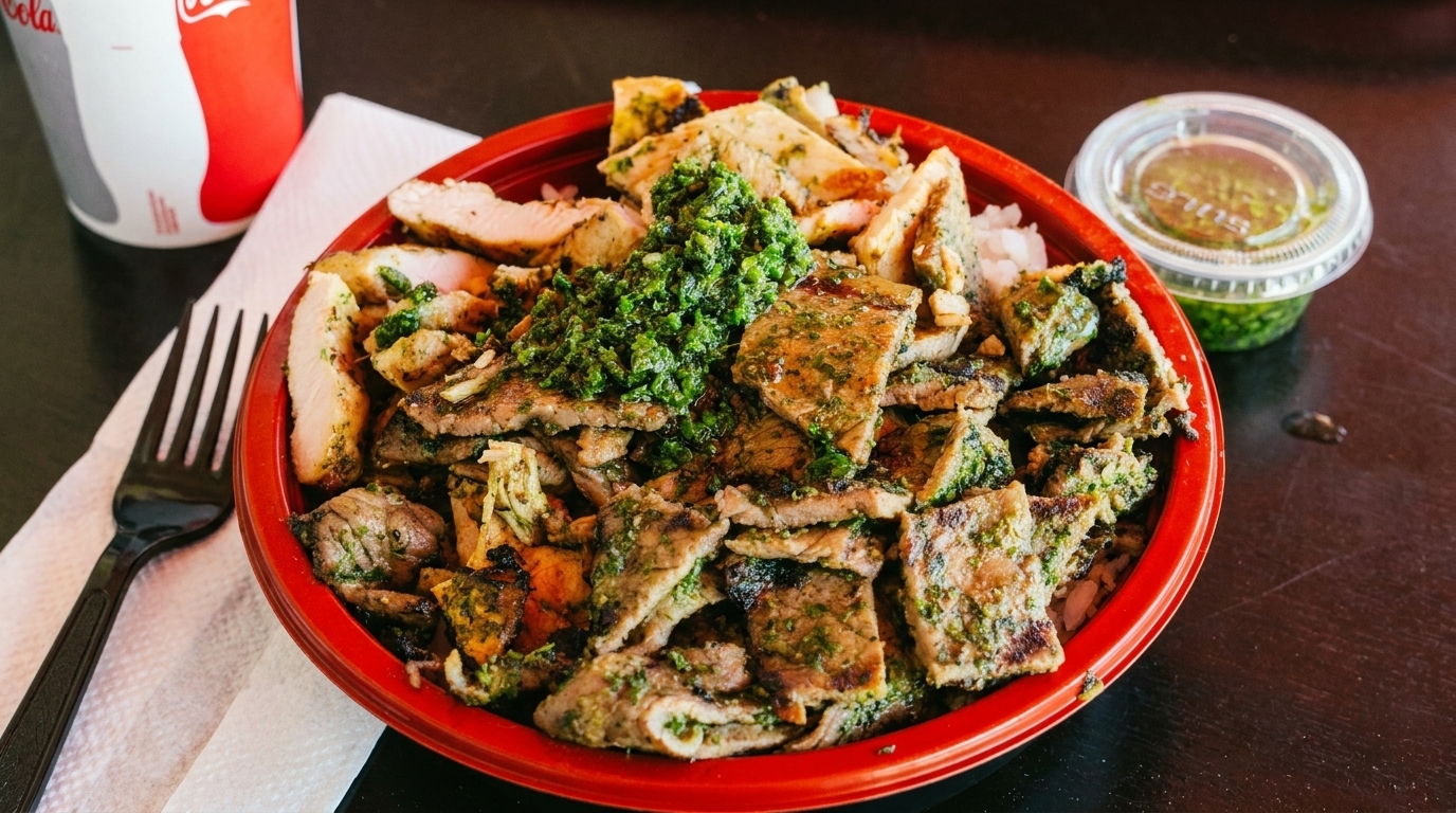 Chimichurri Plates from the Grill