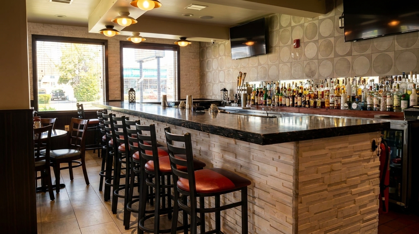 A Full Bar at the Diner