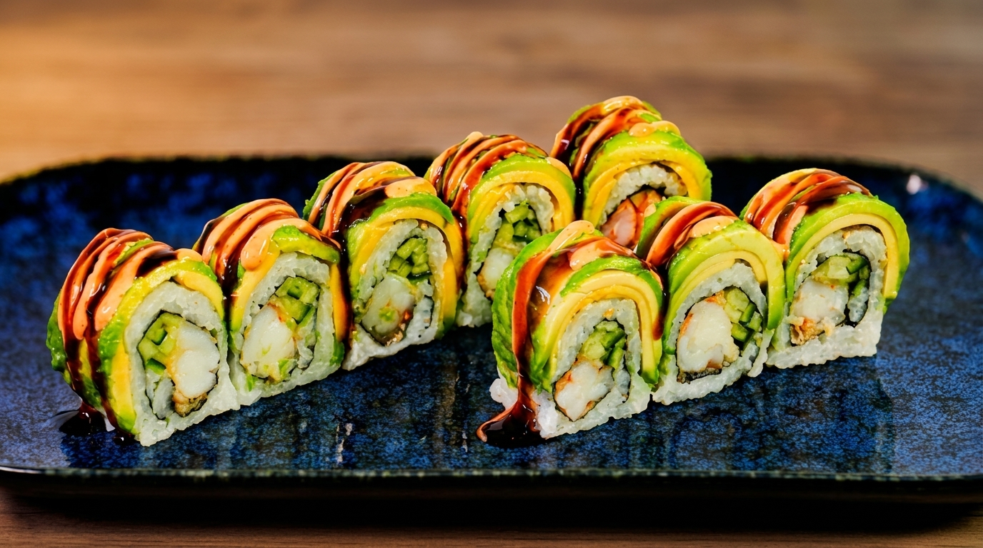 Sushi, Cocktails, Brazilian Classics