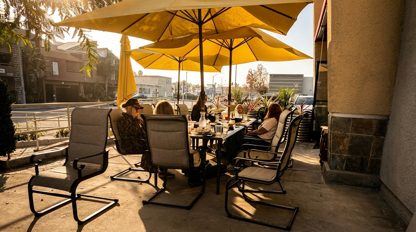 Patio Seating on Candlewood