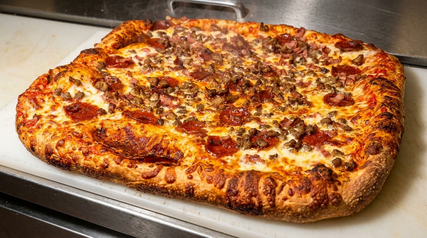 The Pizza Comes First