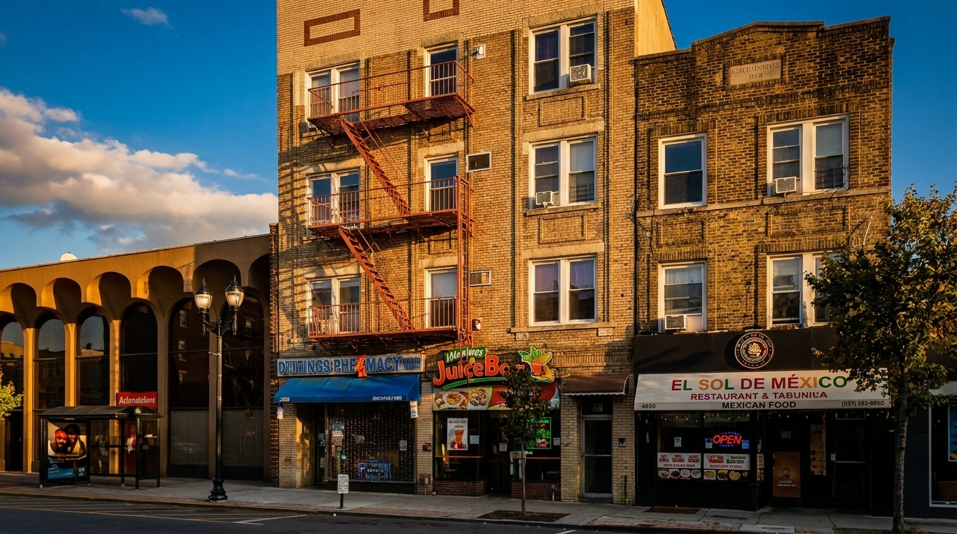 We're Located In West New York