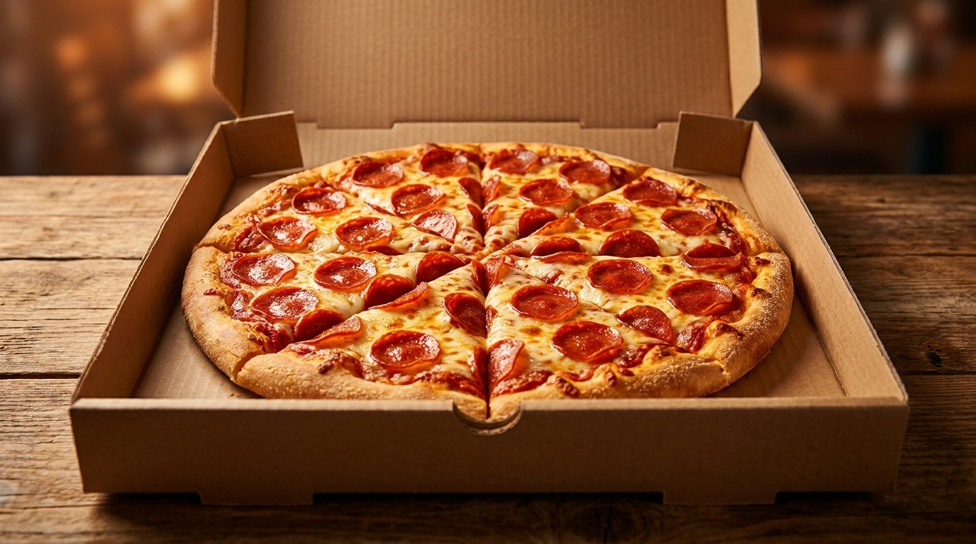 Pizza Made from the Heart