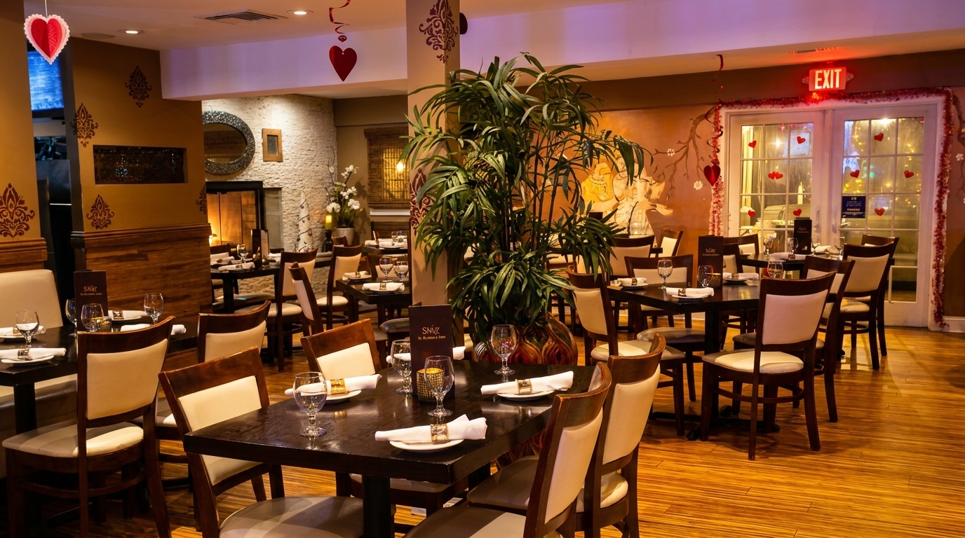 The Only Indian Table Here