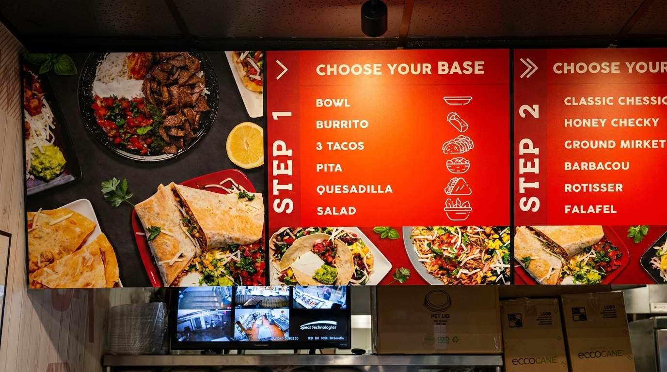 Four Steps to Your Meal