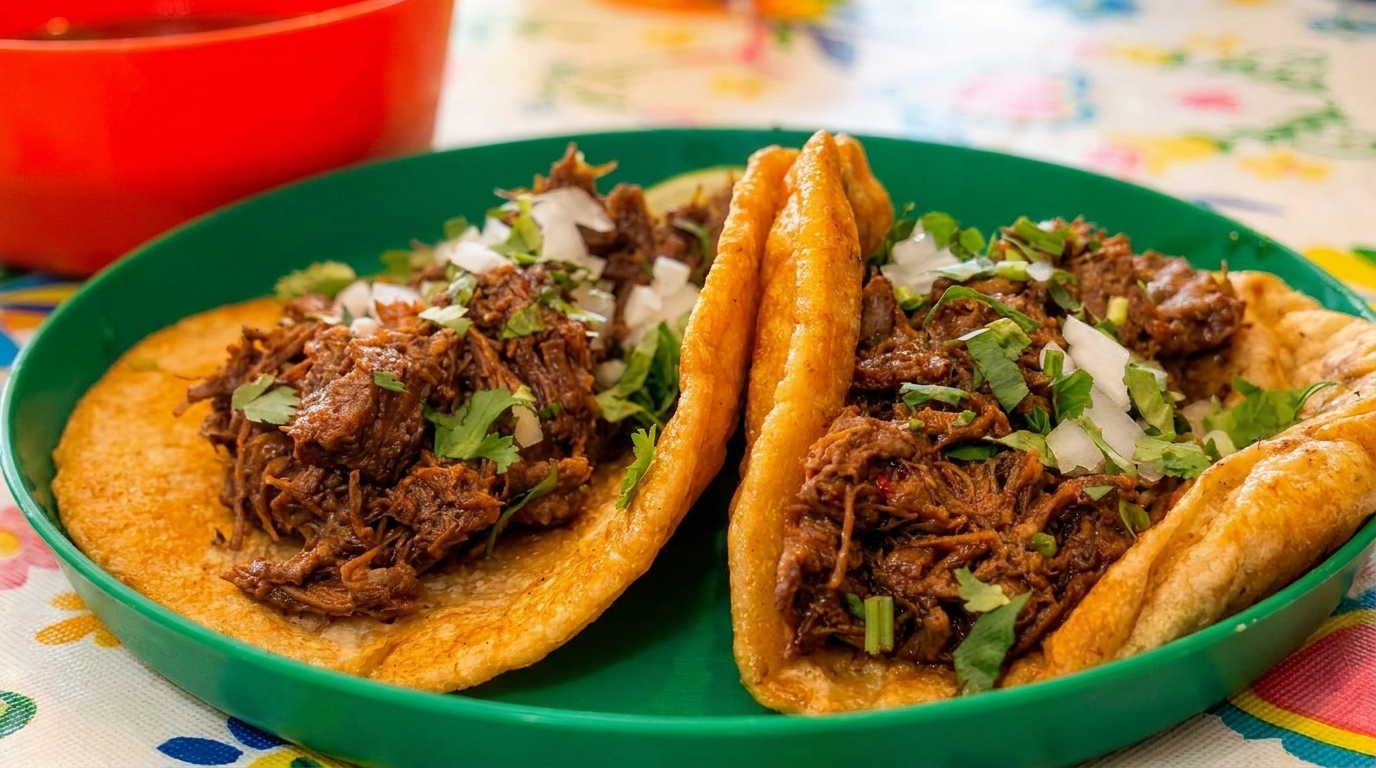 Birria Tacos from Puebla