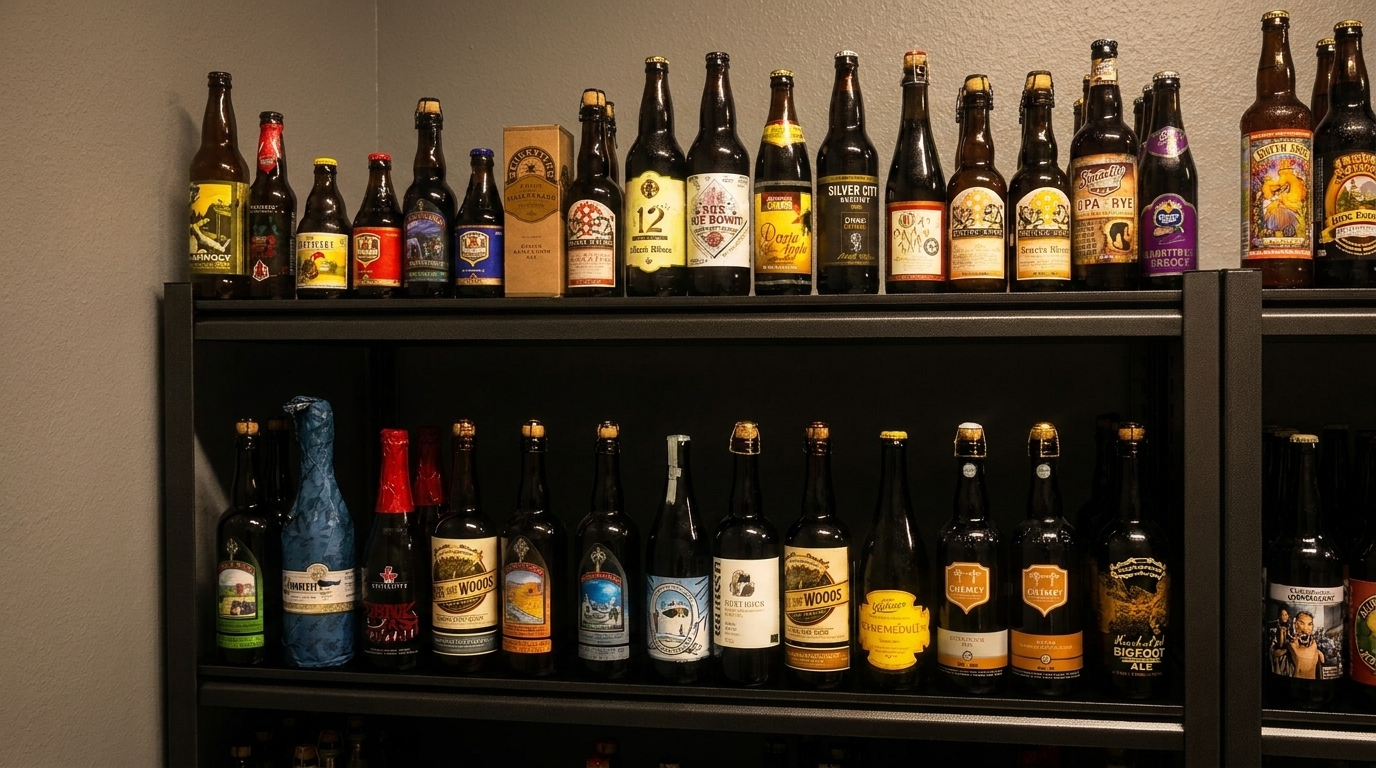 80+ Craft Beers on the Wall