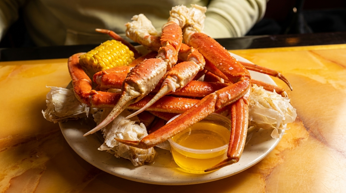 Crab Legs On The Buffet