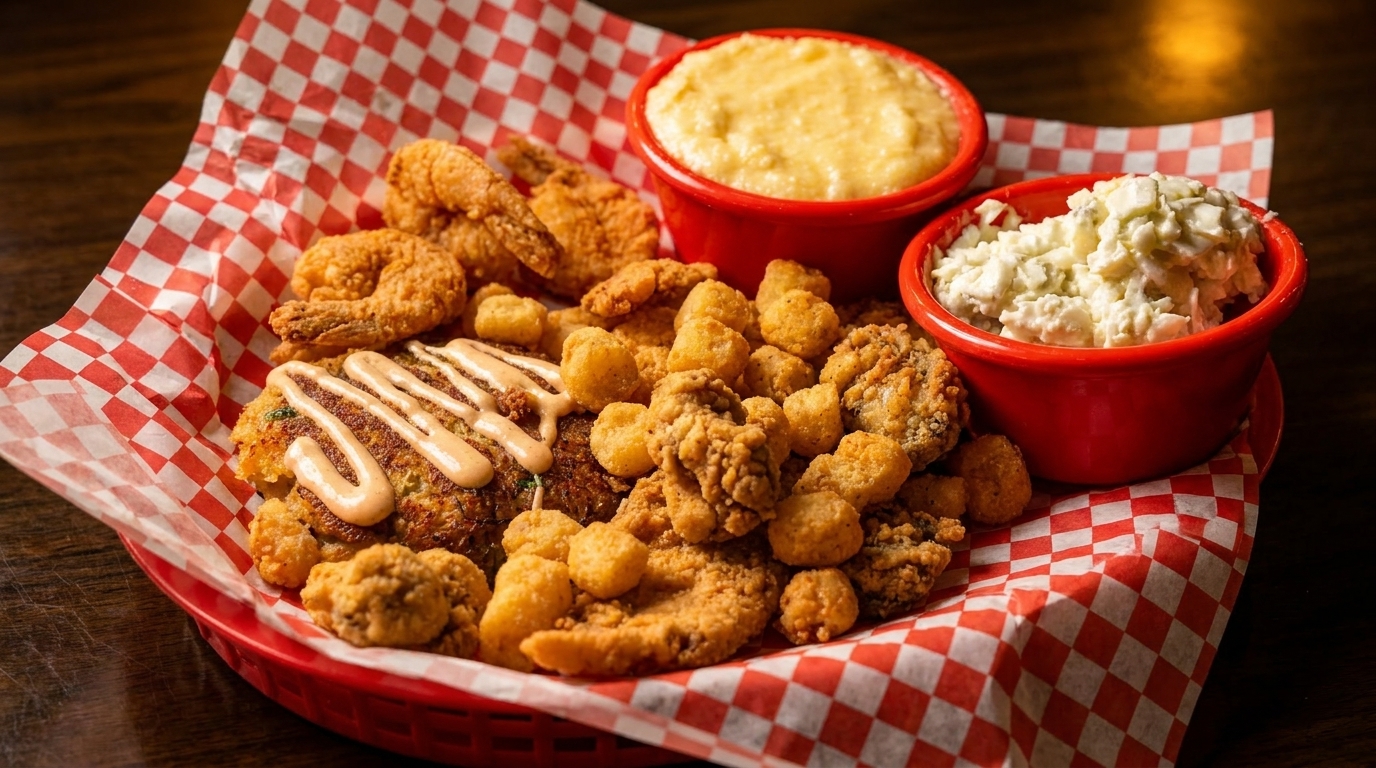 Shrimp, Catfish & All the Sides