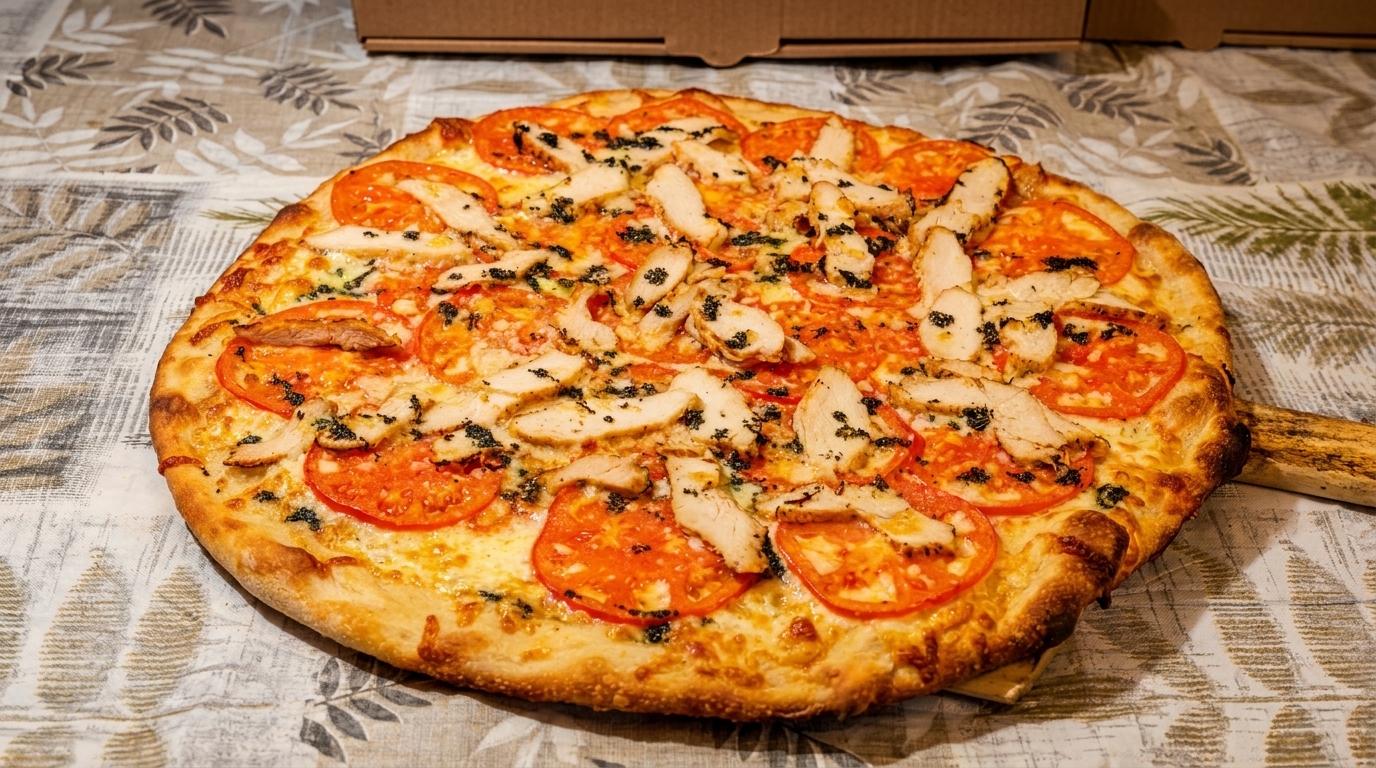 Grande Mozzarella. Homemade Sauce. Real Apizza.
