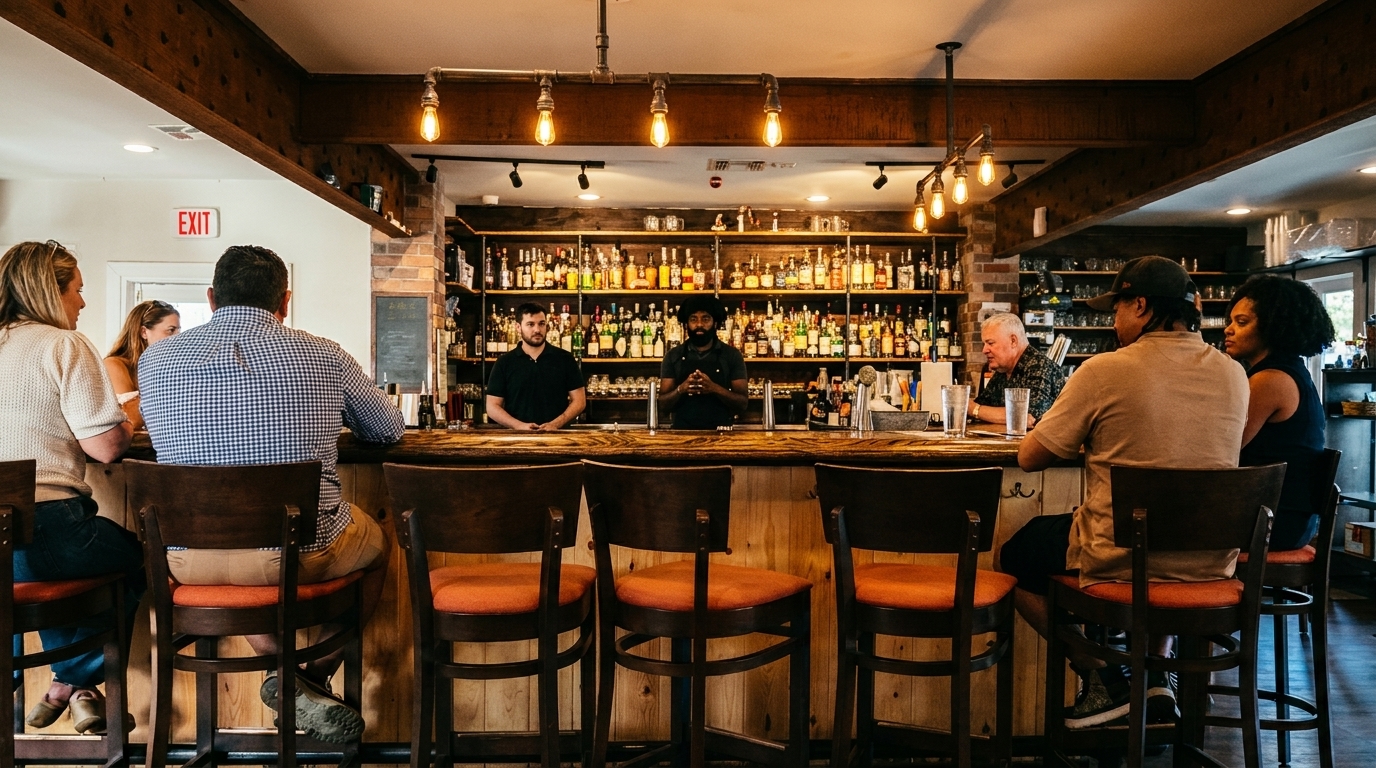The Bar & Indoor Space