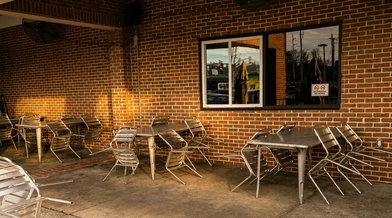 Patio Seating Available