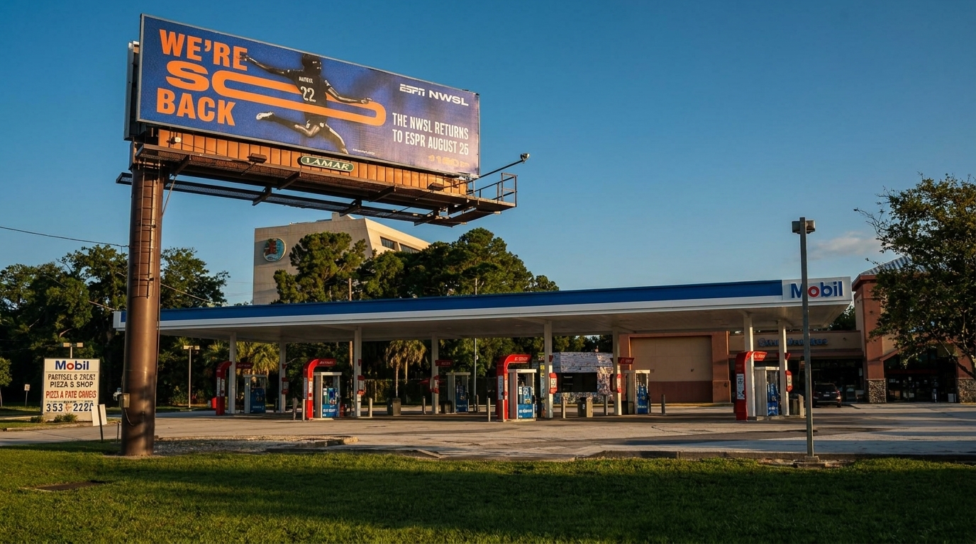 Yes, We're in a Gas Station