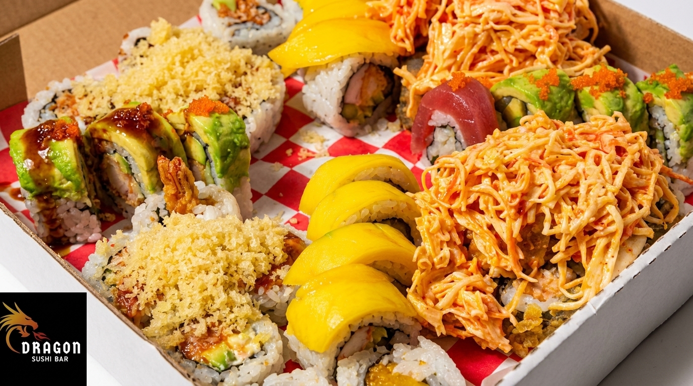 Sushi Inside a Grocery Store