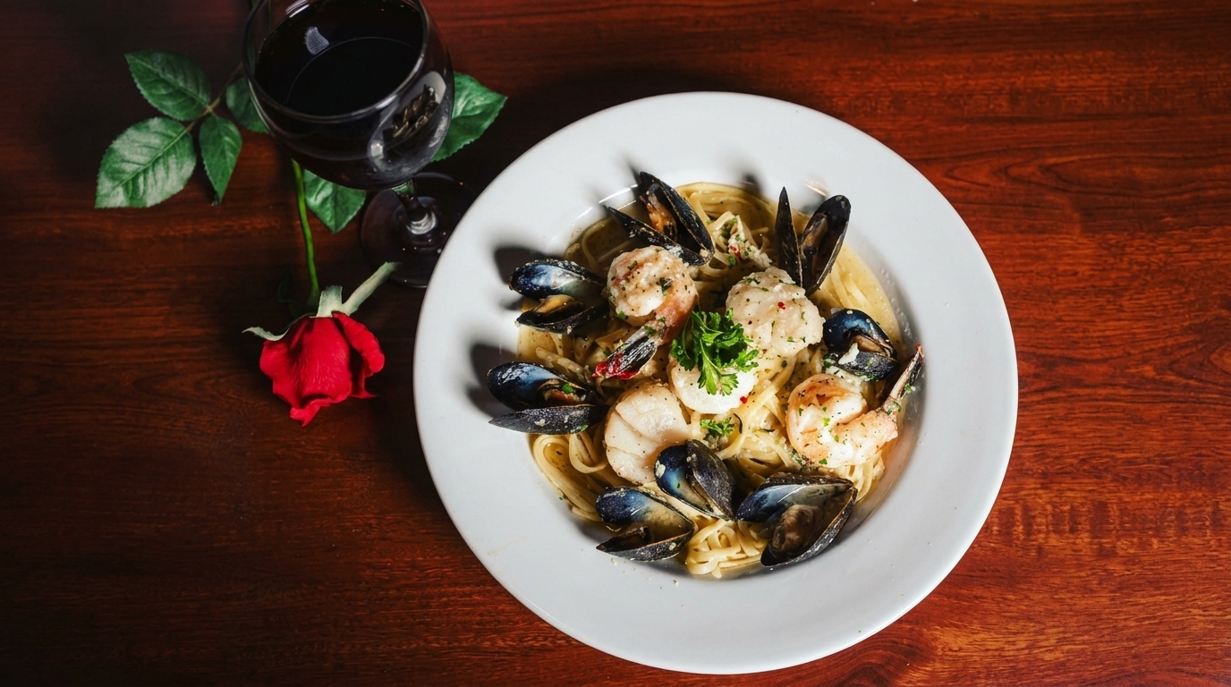 Pasta, Pizza, and Fresh Coastal Seafood