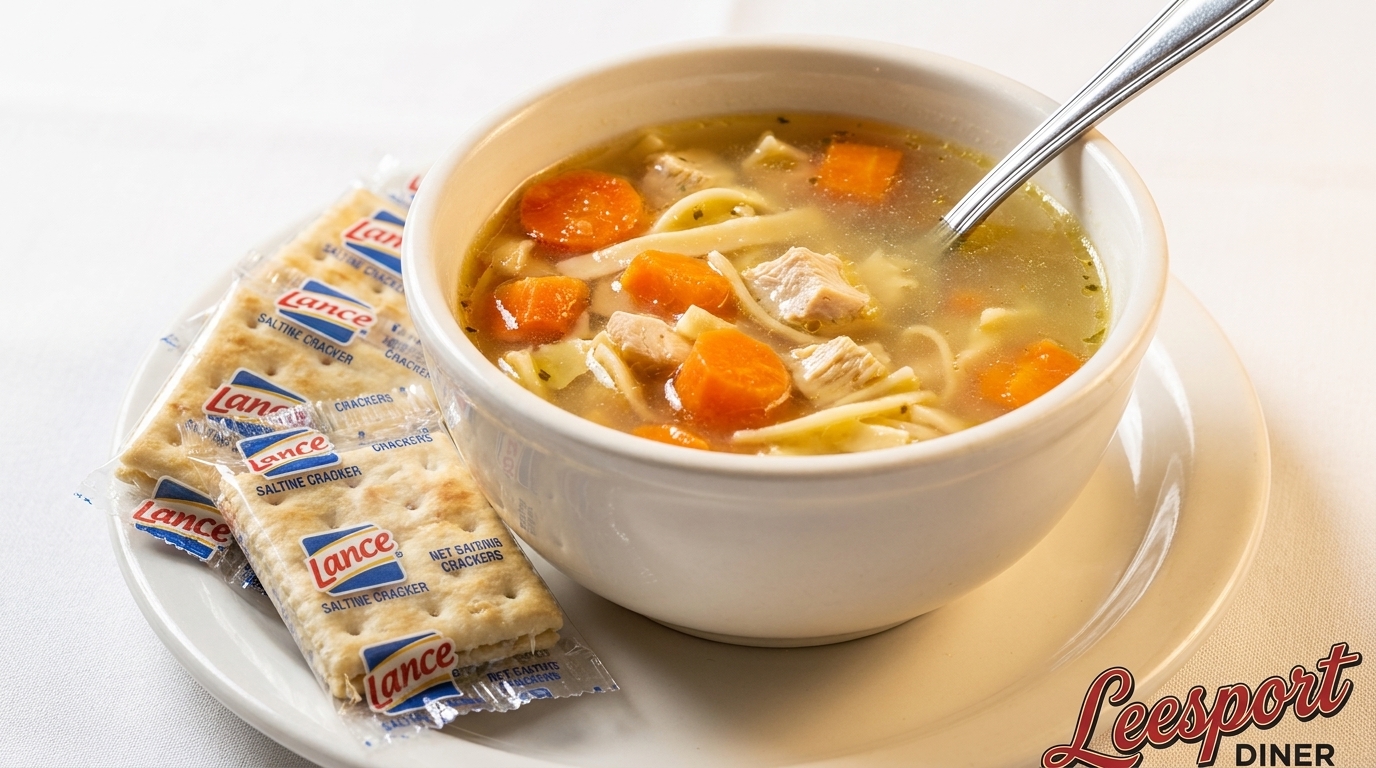 Three Soups Made Fresh Daily