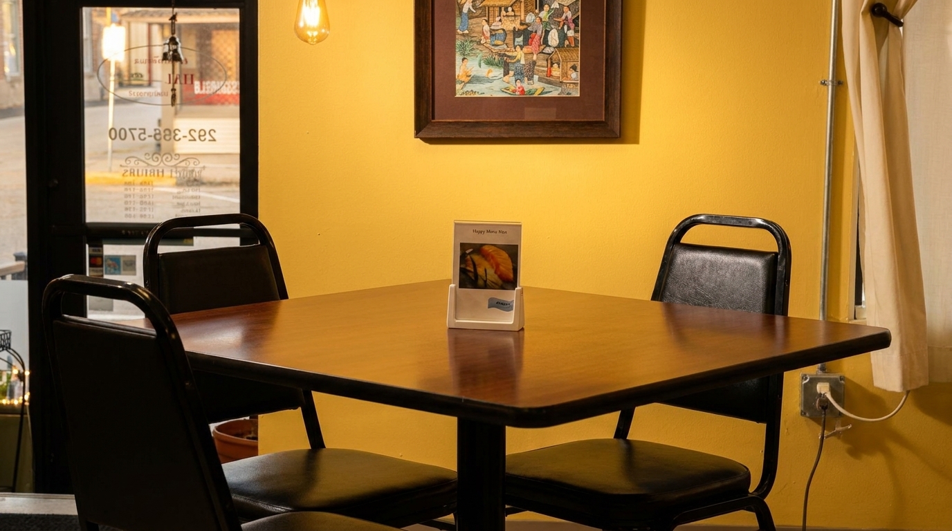 The Dining Room Is Tiny