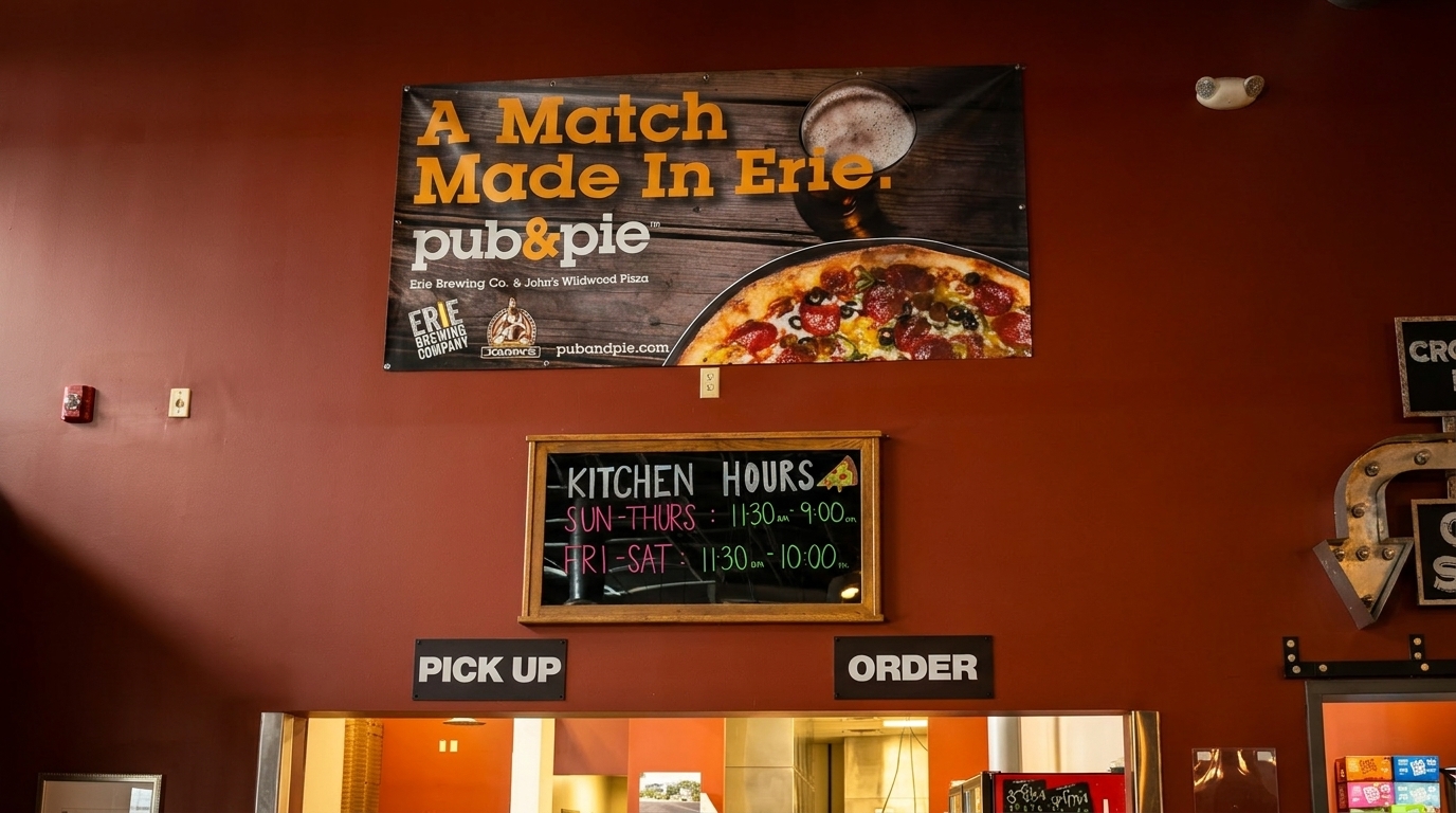 Pizza and Craft Beer in Erie