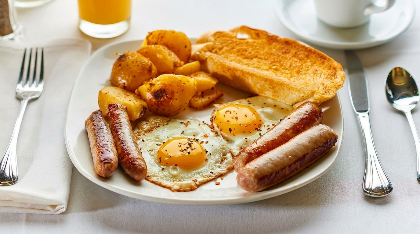 Eggs Benedict, Omelettes, Pancakes