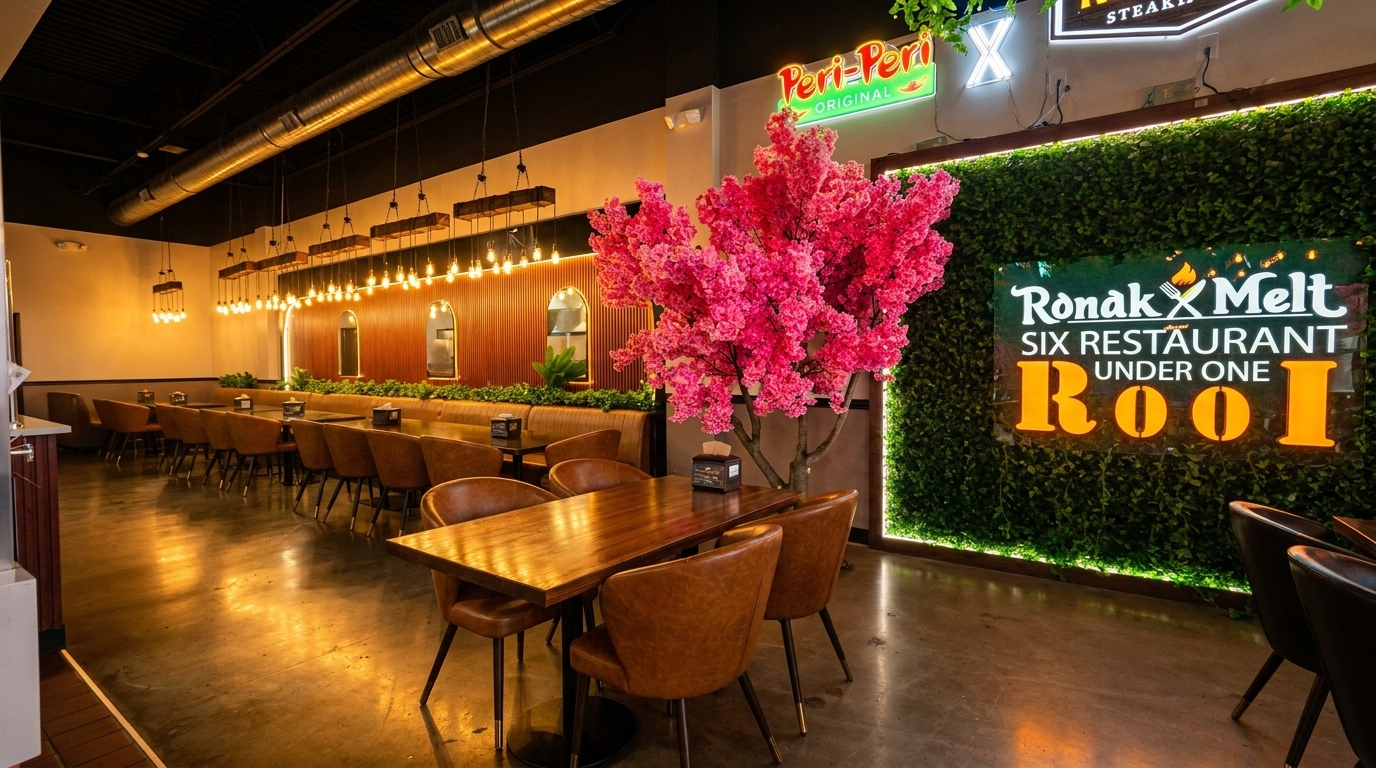 Six Restaurants, One Roof