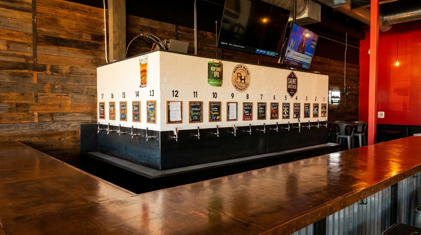Local Breweries, Cold Pints