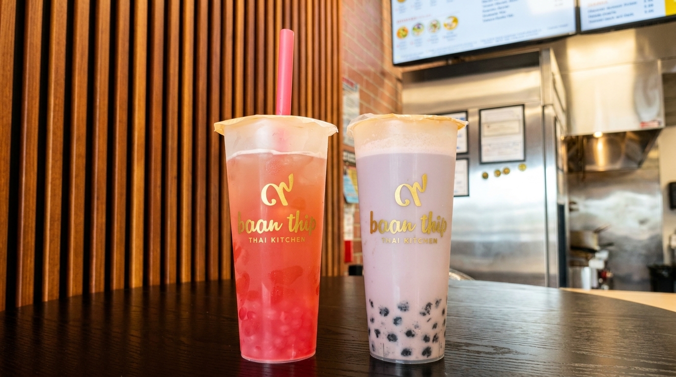 Teas, Boba, and Thai Coffee