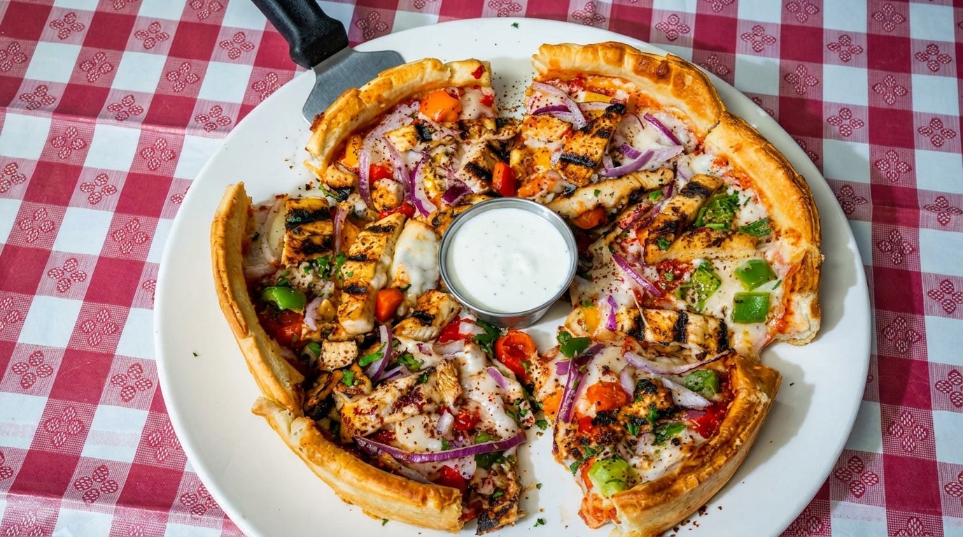 Shawarma Pizza