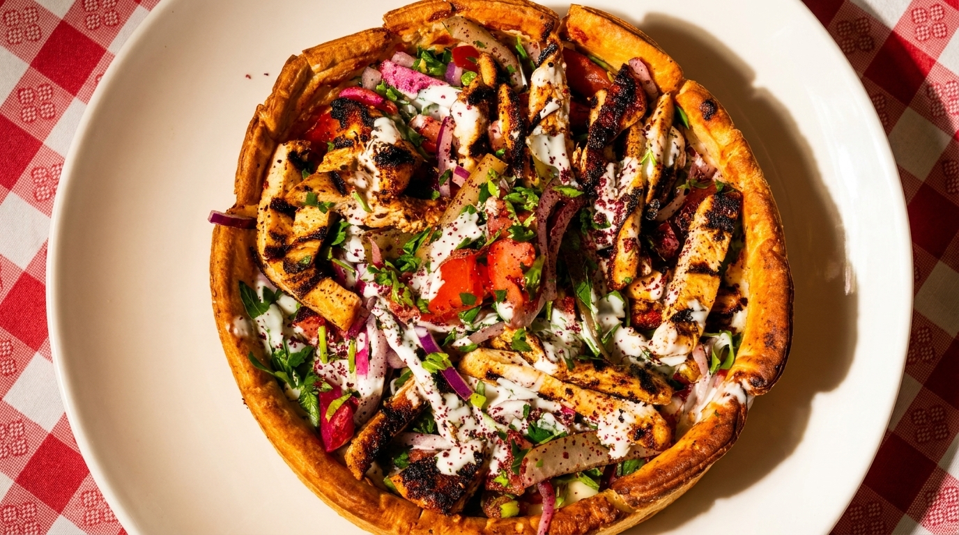 The Shawarma Pizza